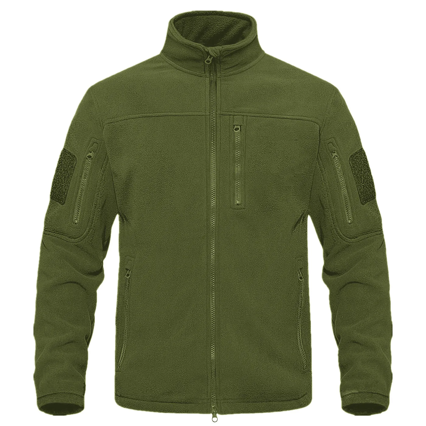 

Men's Jackets Zip Hiking Jackets Men's Outdoor Camping Windbreaker Fleece Jacket Coats with Zipper Pockets Tactical Work Outwear