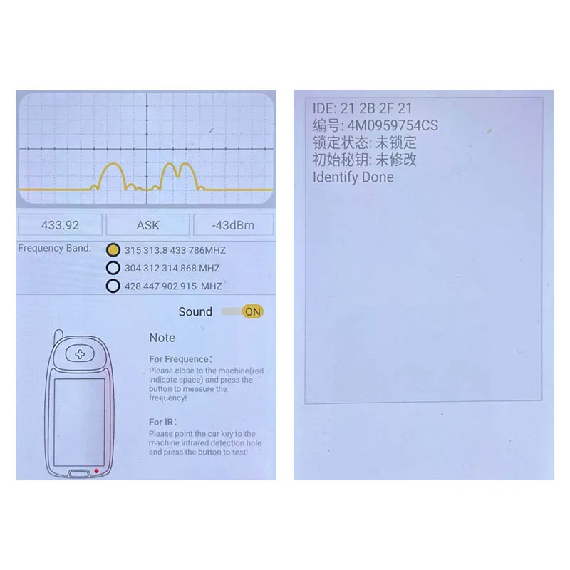 CN008141 OEM MLB Uninitialized high configuration Blank key  For Audi Q7 Remote OEM Smart Key 433Mhz 5M Chip 4M0959754CS