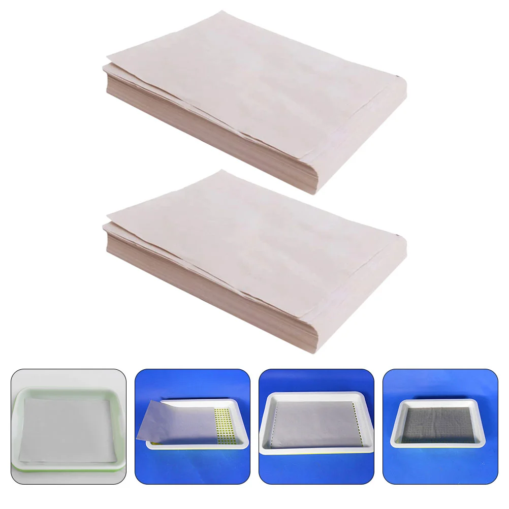 100 Sheets Seedling Paper Germination Supplies Garden Plant Small Dog Vegetable Planting Sprout Tray Germinating