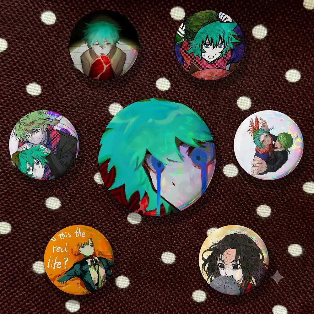 Y-Your T-Turn to D-Die 25mm 75mm 44mm 58mm 32m Brooches Badges Pins for Accessories