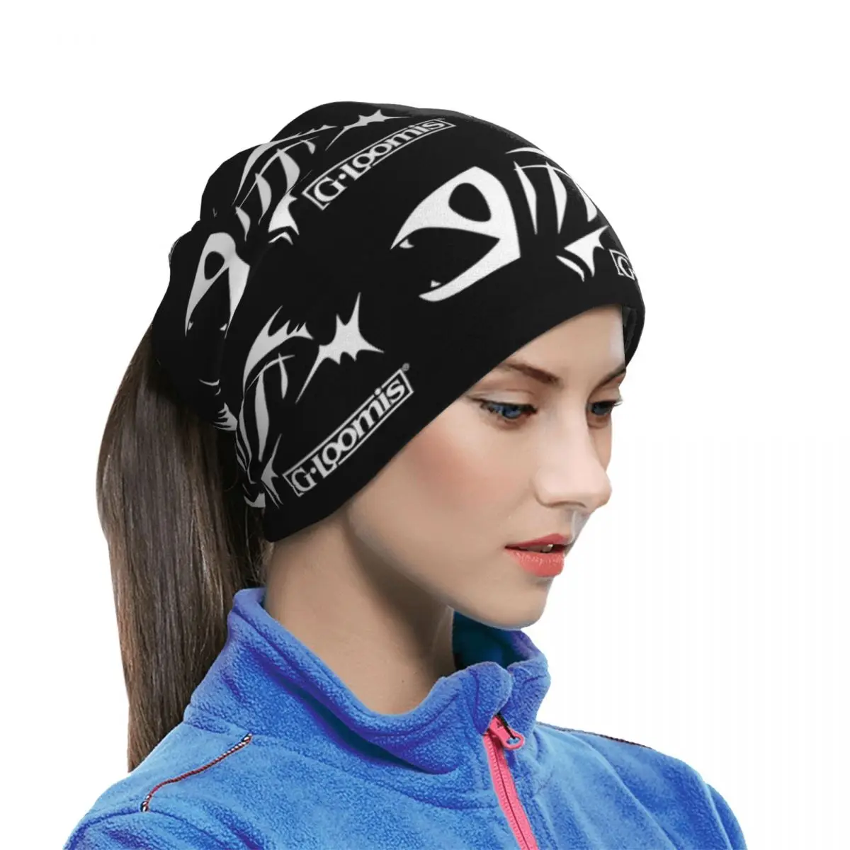 Gloomis Fly Fishing Multifunctional Elastic Neck Gaiter Wind Proof Face Cover Bandana Unisex for Motorcycle Hiking Fishing