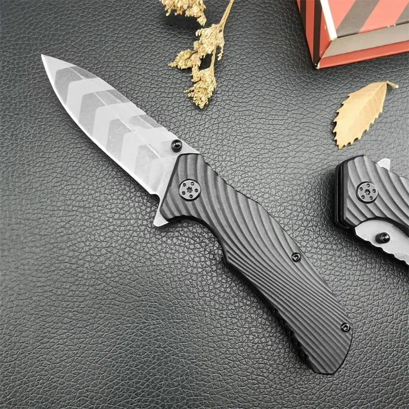 

KS1311 nylon fiber handle outdoor hiking camping hunting survival rescue EDC high hardness folding knife men's favorite gift