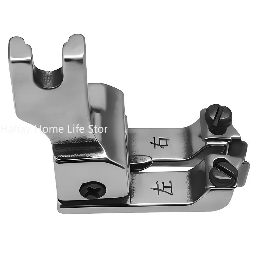Prensatelas de posicionamiento de guía ajustable izquierda y derecha, doble compensación Universal, accesorios para máquinas de coser industriales
