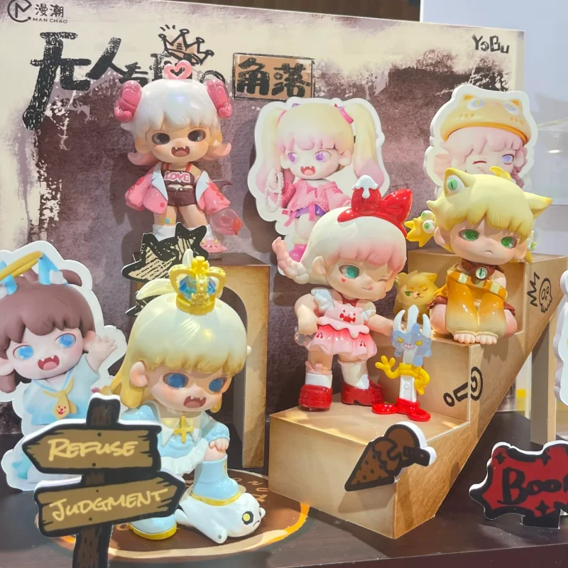 

MAN CHAO YOBU Hidden Corner Series, милые экшн-фигурки аниме, куклы, милая глухая коробка, игрушки, фигурка-сюрприз, Caixa Box