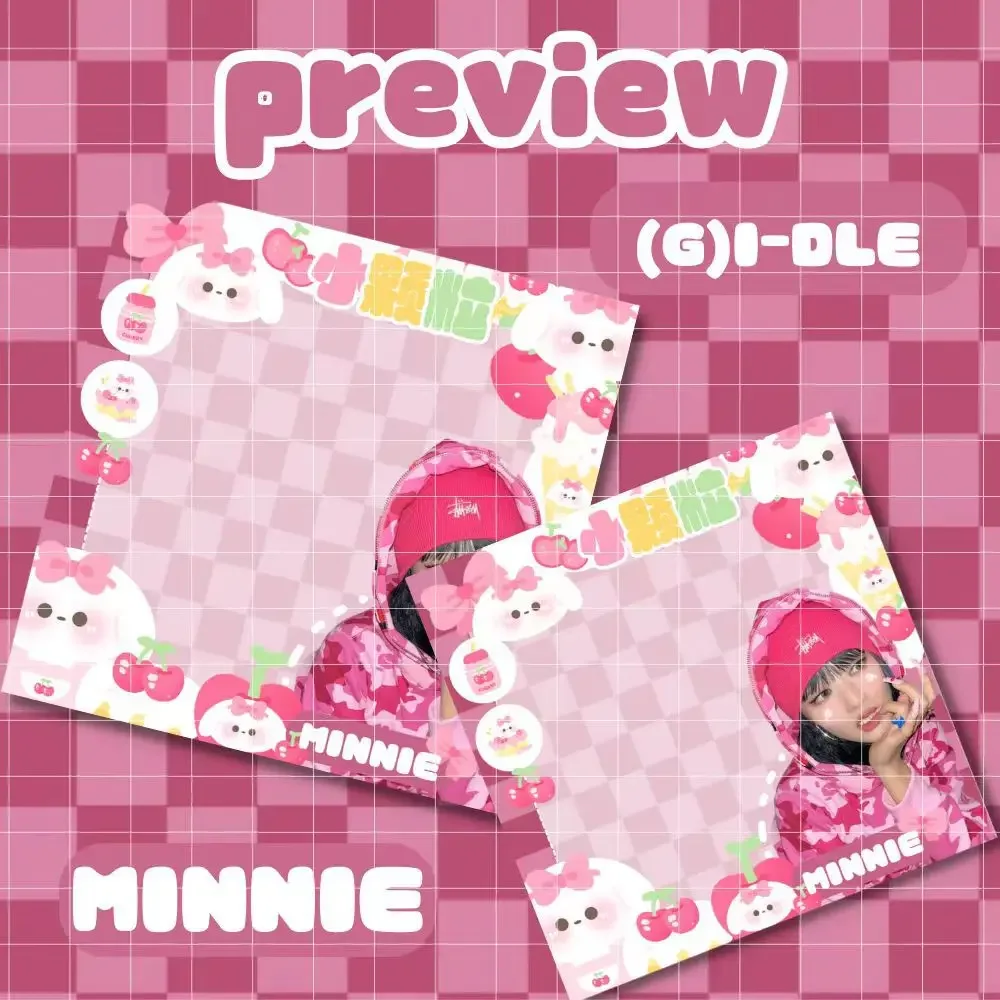 (G) I-DLE MIMNIE YUQI ShuHua Sticker 50 Pages Sticky Notes Notebook