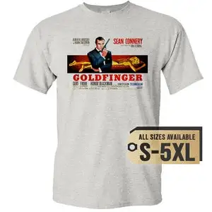 Goldfinger 1964 V5 multicolor T shirt all sizes S-5XL