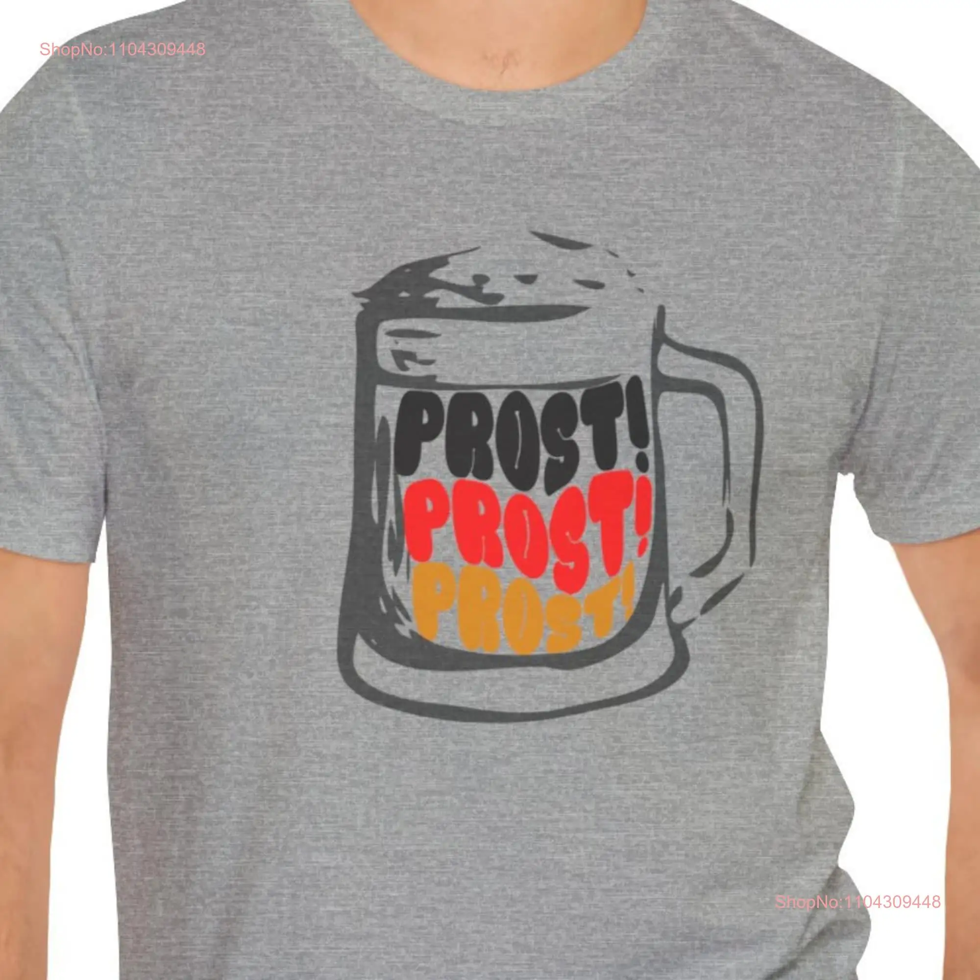 ProsT T Shirt Stein Drinking Wurstfest OktoberfesT for German tee Cheers long or short sleeves