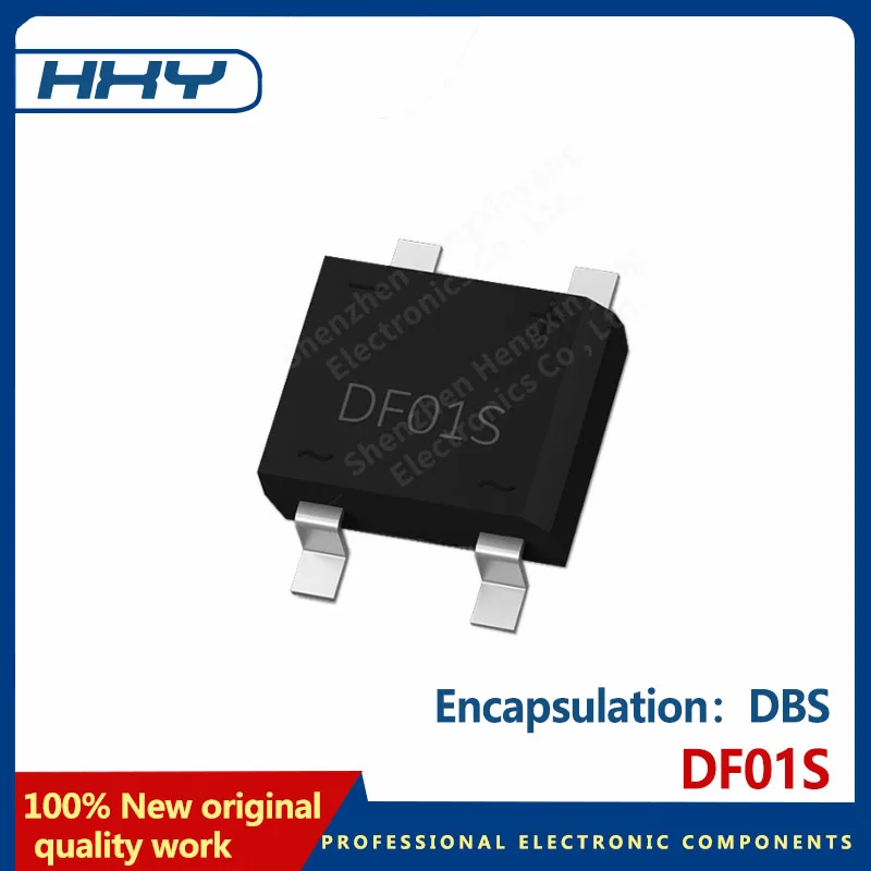 10PCS DF01S DBS package 1A100V Patch rectifier bridge stack