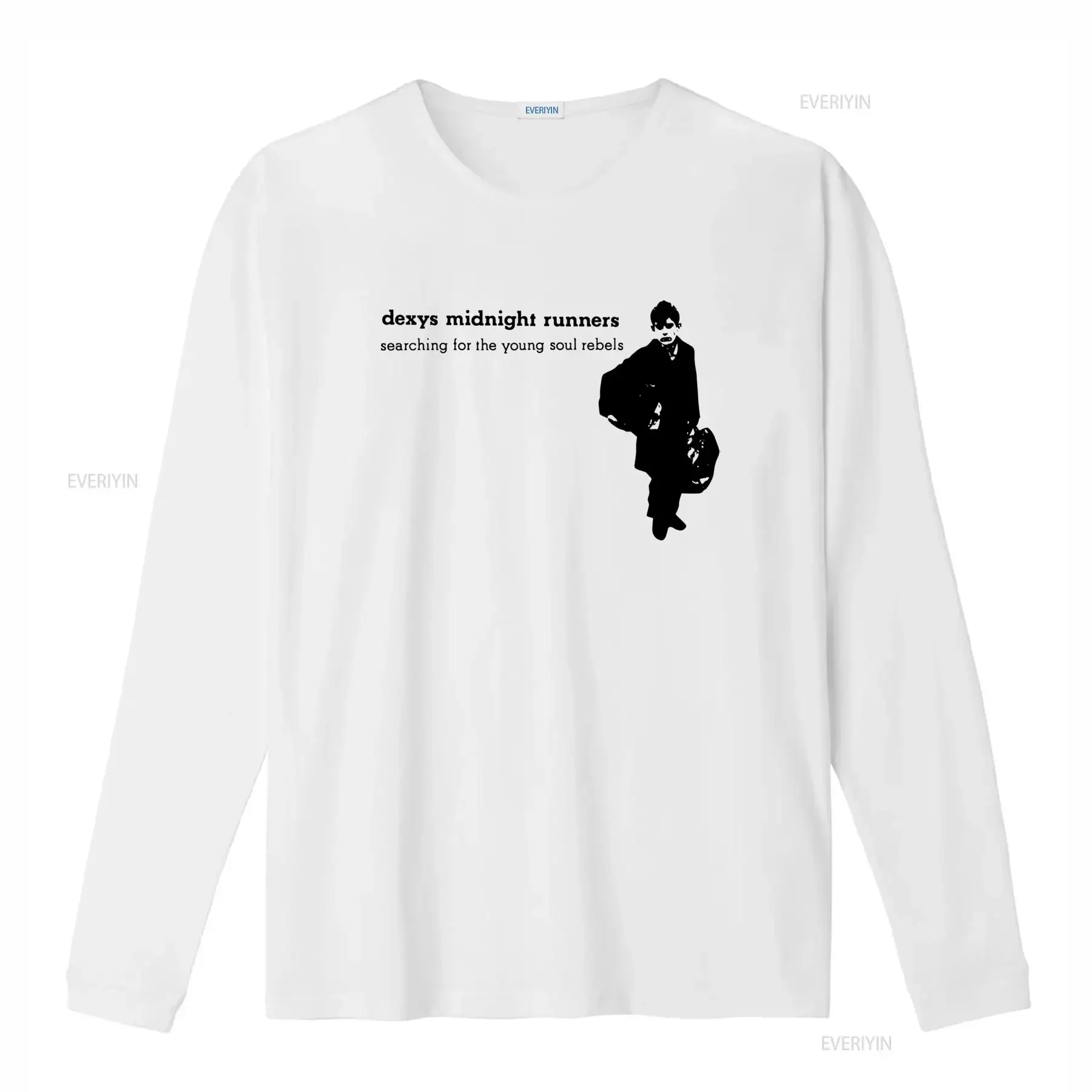 Dexys Midnight Runners Retro Style Design T Shirt Casual Crew Neck Slight Stretch Fabric Regular Fit Print Pattern vintage