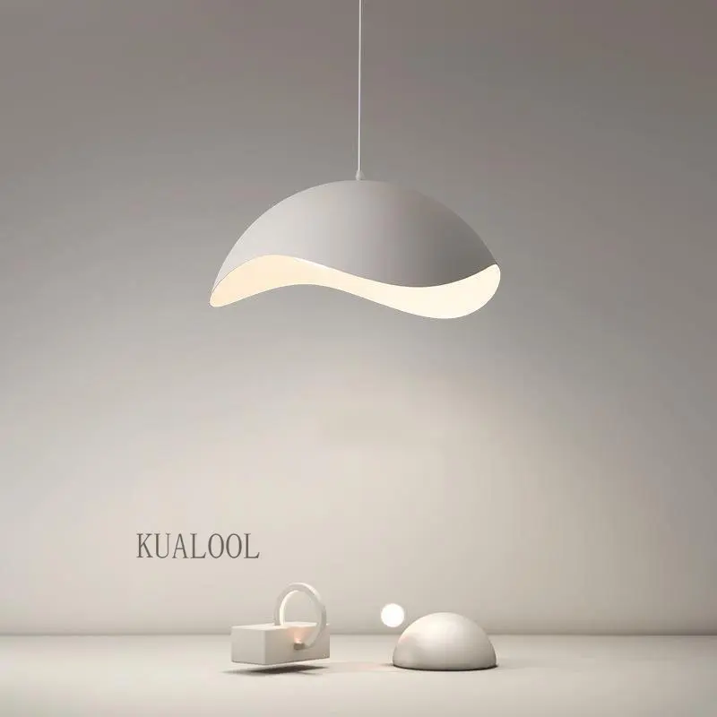 

Modern Simple Decor Pendant Lights Nordic Creative Iron Art LED Living Room Bedroom Dining Room Fixtures Ceiling Hanging Lamps