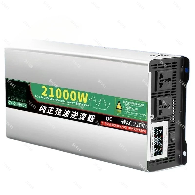 

Чистая синусоида инвертор 48 В/60 В аккумулятор автомобильный преобразователь высокой мощности 12 В/24 В на 220 В для дома, автомобиля, грузовика