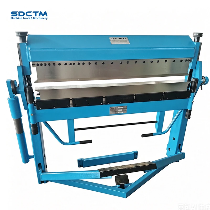 PBB1270/3A Manual Sheet Metal Folding Hand Brake Machine 50 Inch Width With Segment Blades