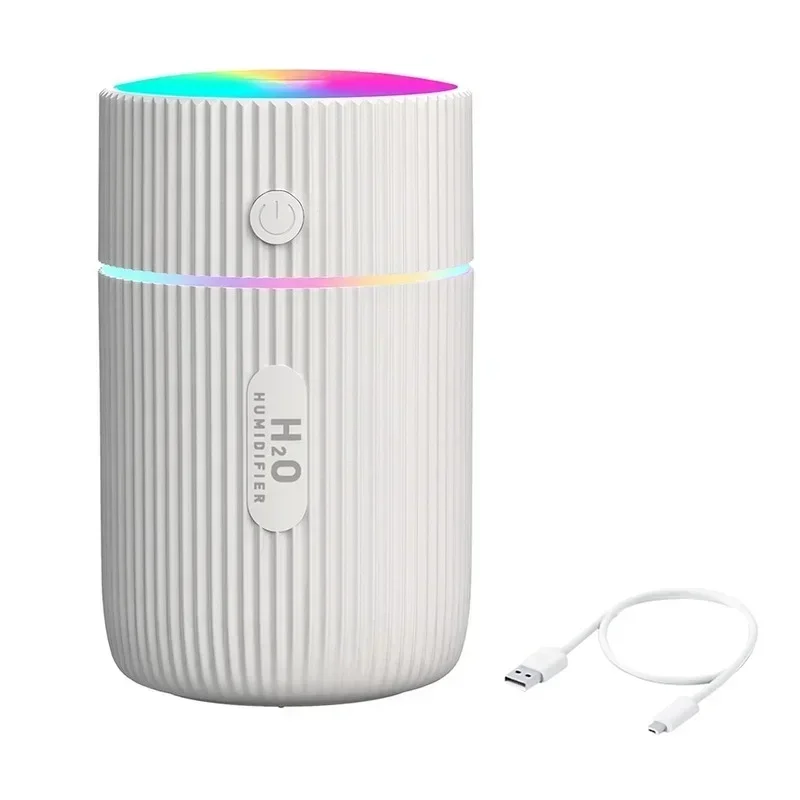 Aromatherapy Air Humidifier 220ml Universal Car Essential Oil Diffuser USB Cool Mist Maker Purifier LED Home Office Diffuser