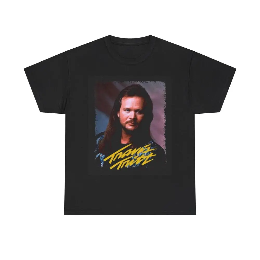 Travis Tritt Tshirt Retro Country Music Vintage Tour Merch  Heavy Cotton   Tees High Quality 100%Cotton Short Sleeve