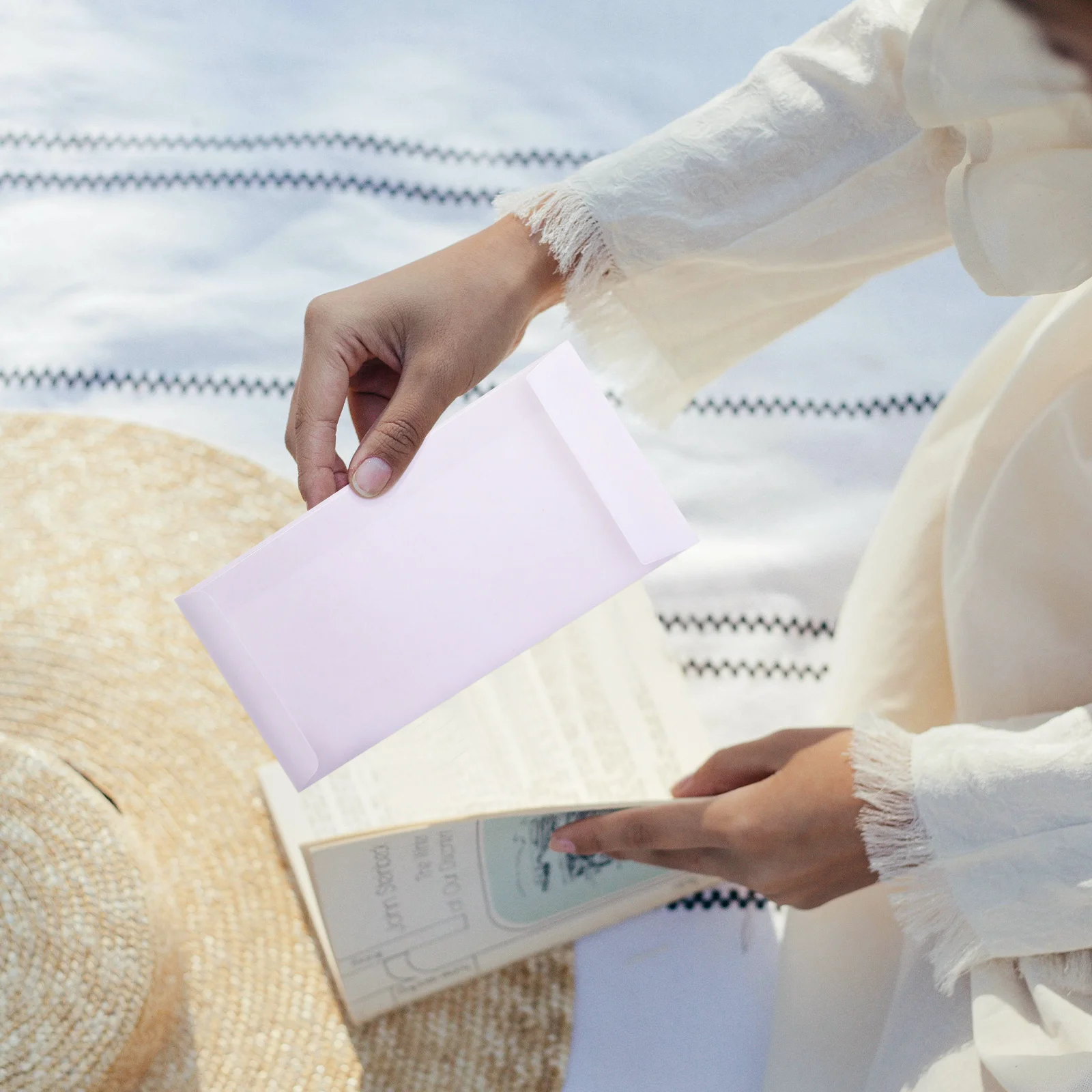 60 قطعة من المظاريف الملونة، بطاقات عمل ورقية لاصقة مزدوجة، منظم هدايا صغيرة بسعة كبيرة #2