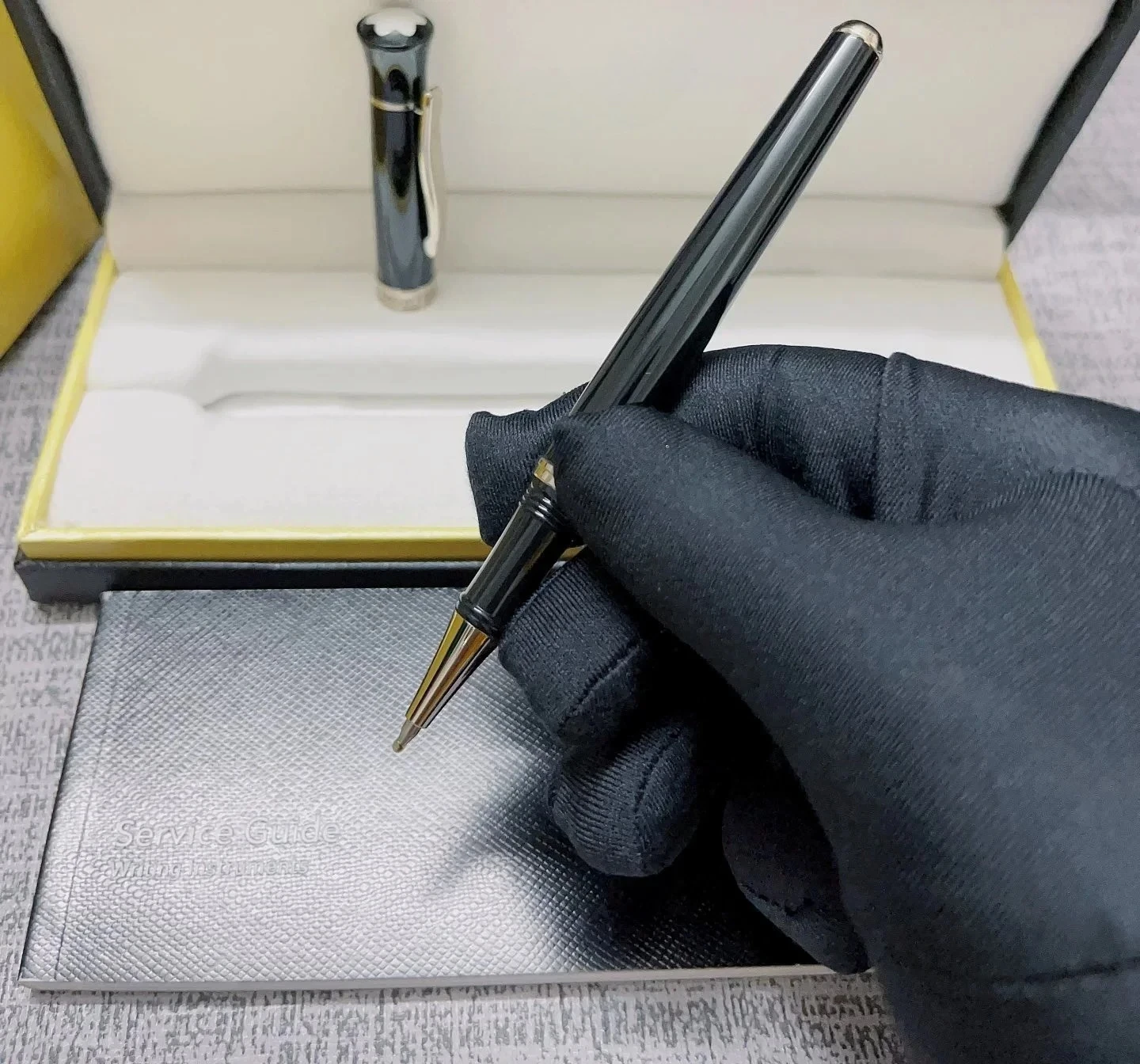 قلم WB P163 الألماني مونت بلانك قلم حبر سيراميك معدني ثمين للرجال والنساء