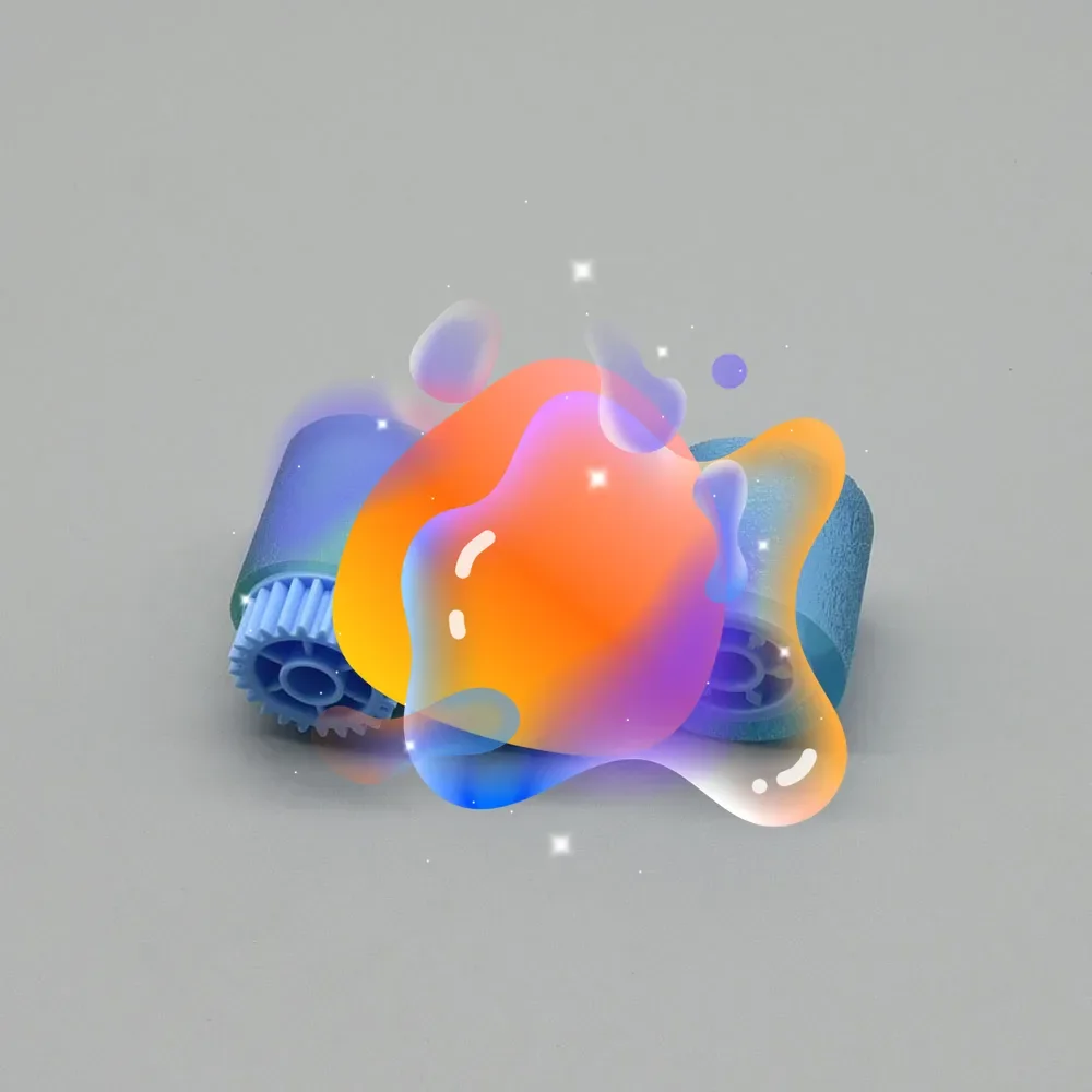 

1set Paper Feed Separation Pickup Roller for Ricoh 2051 2060 2075 5500 6000 6001 6002 6500 7000 AF031082 AF030081 AF032080