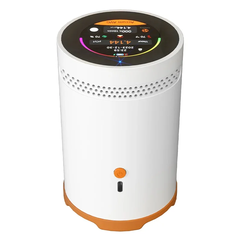 Smart Radon Detector para Casa,  Detecta Rapidamente Sensível, Alarmes de Luz Sonora, Monitor Profissional,Monitor,Exportar Da