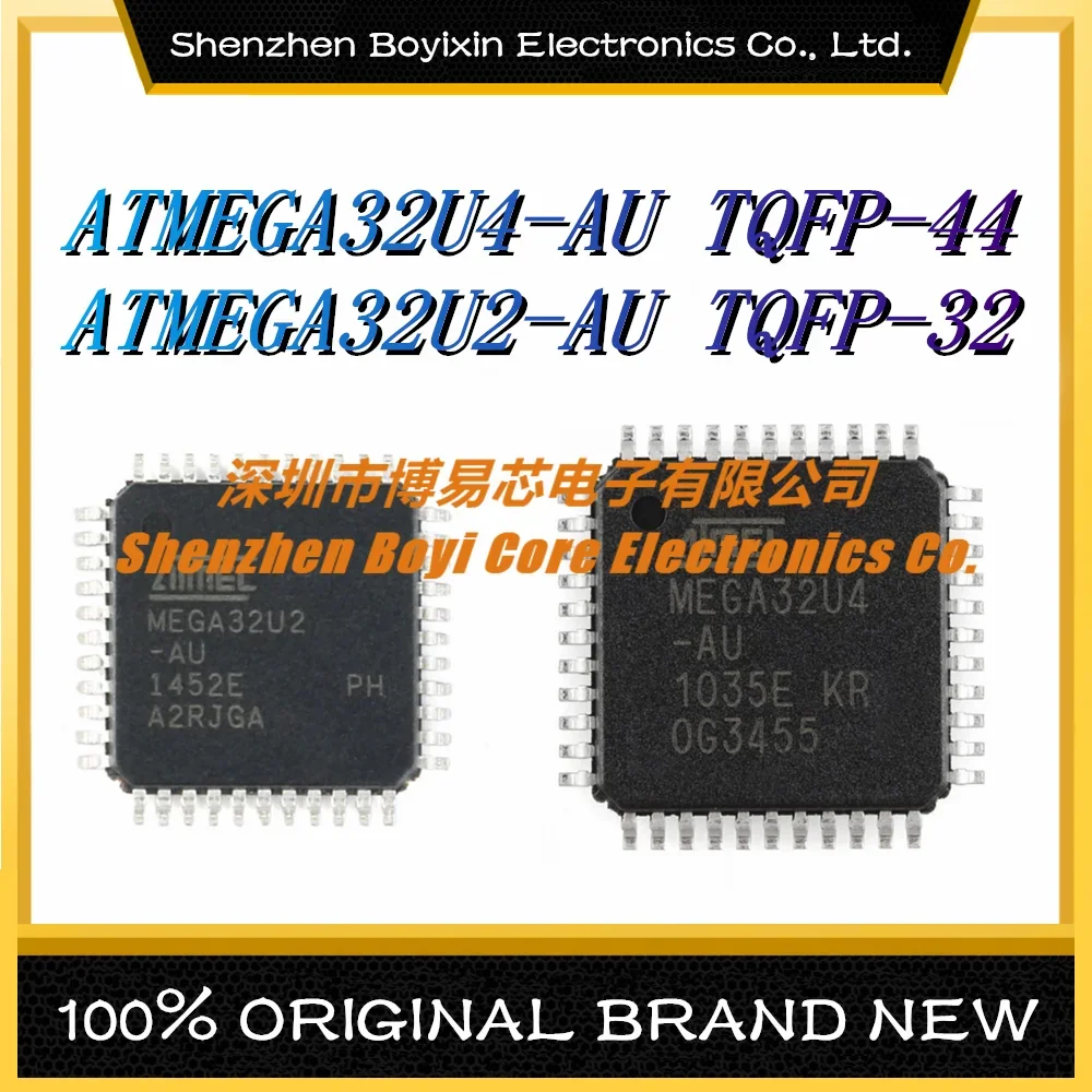 

ATMEGA32U4-AU package TQFP-44 ATMEGA32U2-AU package TQFP-32 New Original Genuine