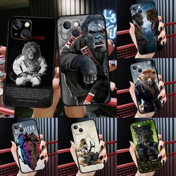 Judo Jiu Jitsu BJJ Phone Case For iPhone 15 12 13 Mini Plus X XR XS 11 14 Pro Max Back Cover Shell