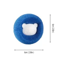 Laundry Balls 3-10pcs Laundry Balls Pet Hair Remover Reusable Balls Washing Machine Filter Removes Lint From Clothes Ball Catch - Image 6