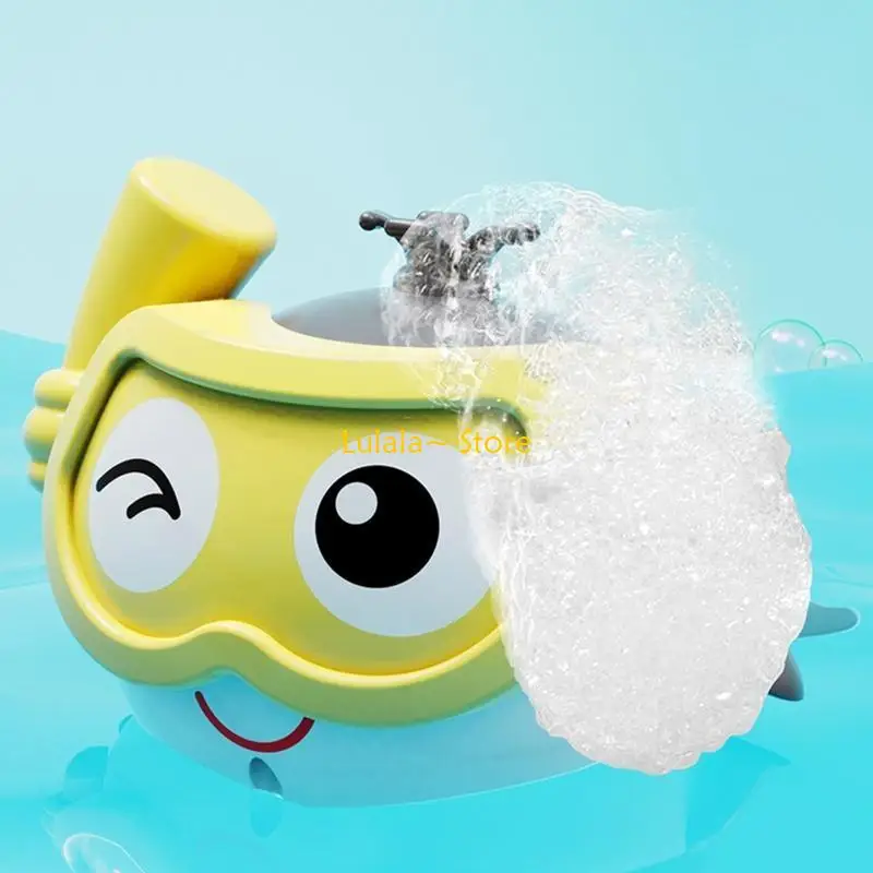 Y4qa Cartoon Shark Shower Toy Acqua Sprinkler per bagno per bambini per gioco elettrico galleggiante galleggiante in barca g g