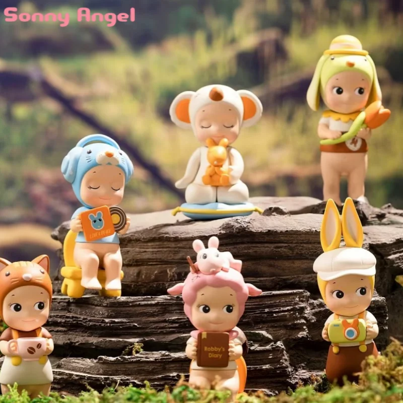 

2025 New Original Stock Sonny Angel Enjoy The Moment Series Confirmed Anime Figures Birthday Decoration Toy Gif
