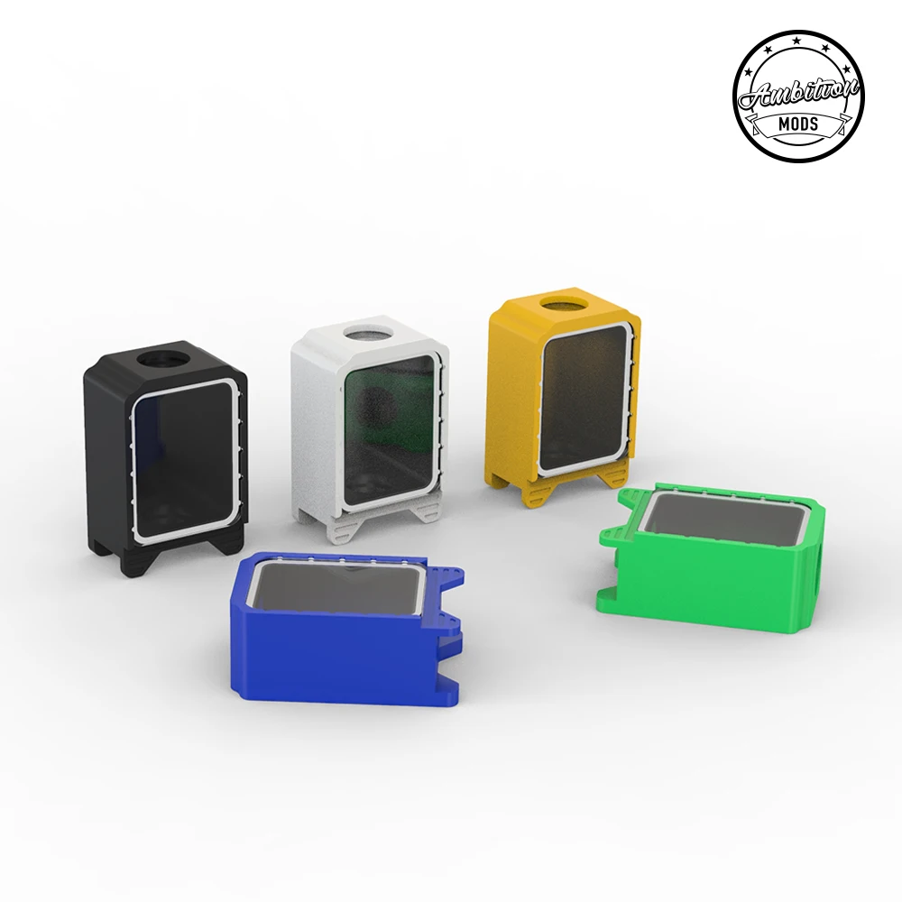 Ambition Mods Boro TANK สำหรับ BB MOD billet Box วัสดุ POM หนึ่ง Jenna Mobb rba Bridge atomizers Atom vwm dope