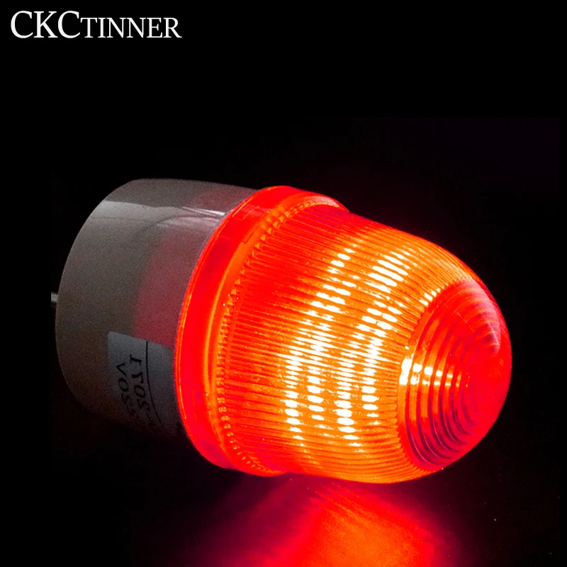 Strobe Signal Warning light 12V 24V 220V LED-2071 Flashing Round Light Indicator light LED Lamp Security Warning Signal Alarm