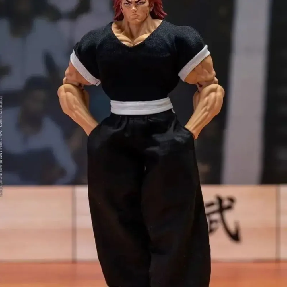 Hanma Yujiro figura de acción Grappler Serie figuras de Anime modelos de Pvc estatua Ko Storm juguetes 1/12 juguetes coleccionables regalos de muñecas