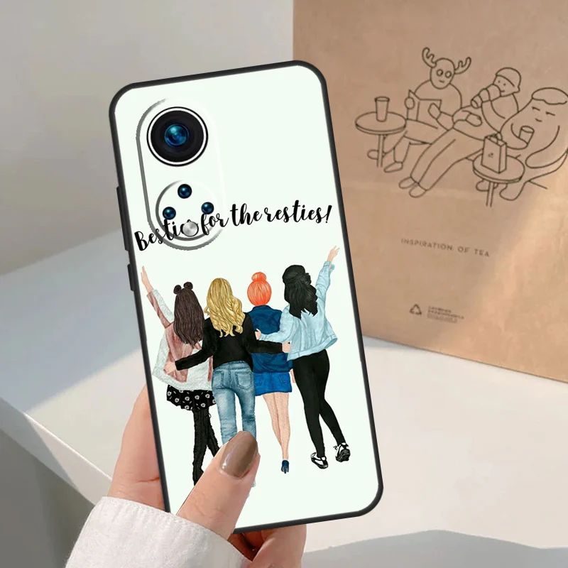 Girls Bff Best Friends Forever Case For Honor Magic 7 5 6 8 Pro 70 90 Lite X9d X9c X9b X9a X8c Win RT 200 400 600 Pro Cover