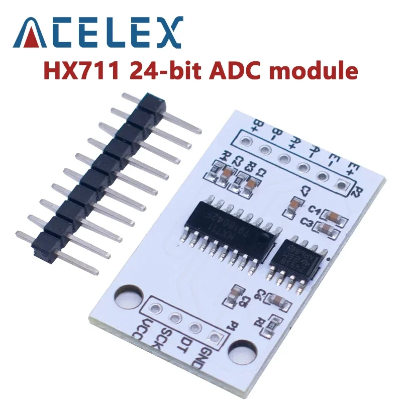 HX711 24-bit ADC module onboard TL431 external reference voltage dual-channel weighing sensor 24bit