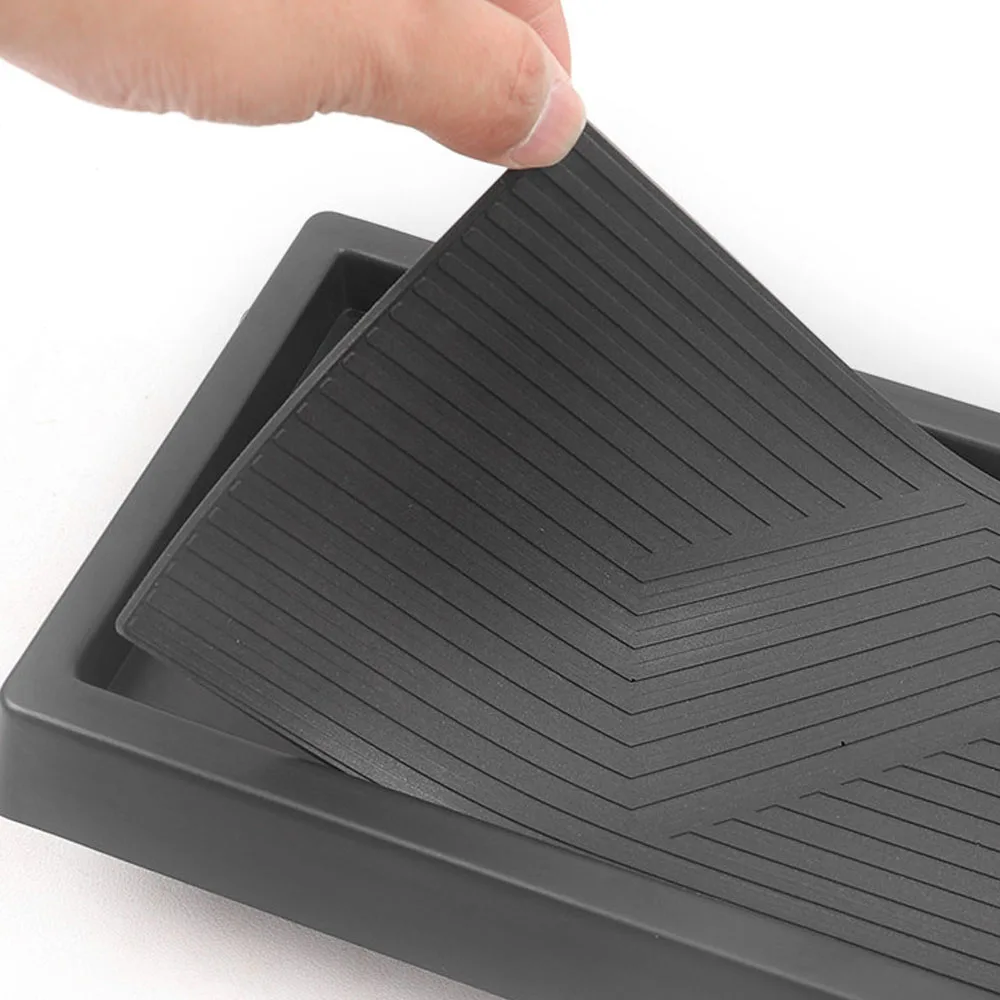 Suitable For ZEEKR 7GT 2026 2027 Storage Box Behind Navigation Screen Car Modification Parts ABS Material Storage Box 5