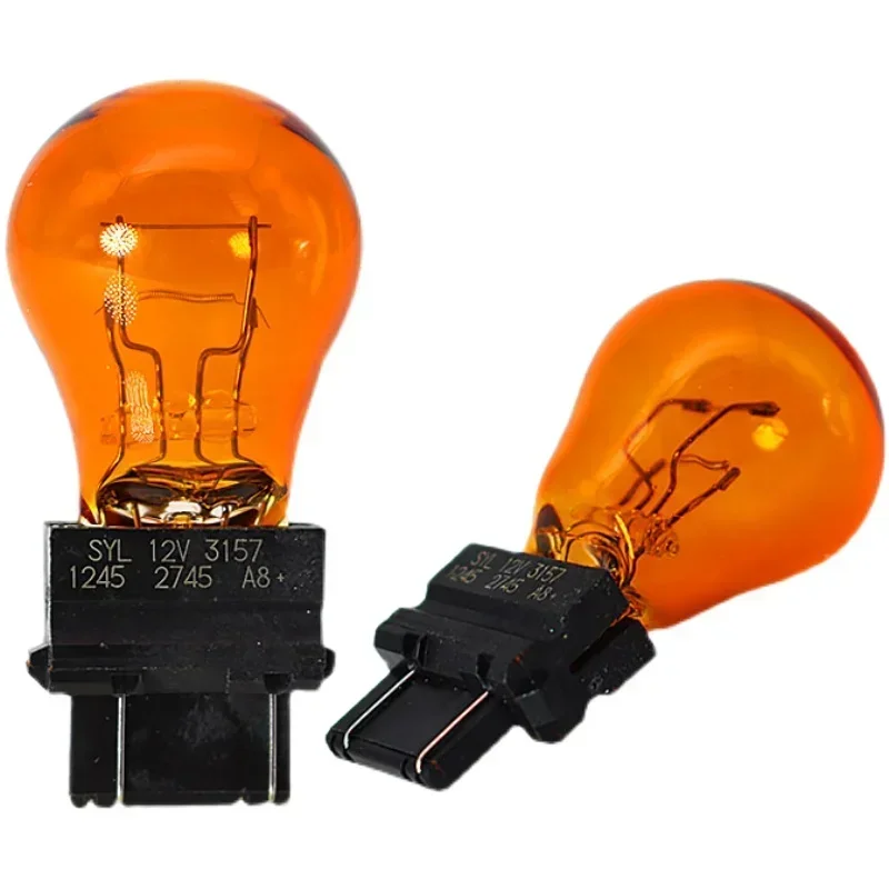 for Jeep Wrangler Compass Grand Cherokee Commander for Chrysler 300C Sebring P27 7W 12V Turn Signal Light Brake Light 3157 Bulb