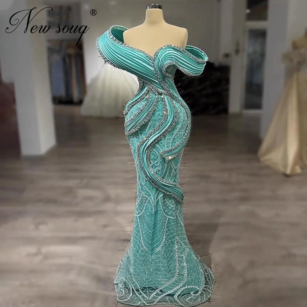 

Sage Green Mermaid Prom Dresses Elegant 2026 Beading Off Shoulder Birthday Party Second Dress Customized Evening Guest Gowns