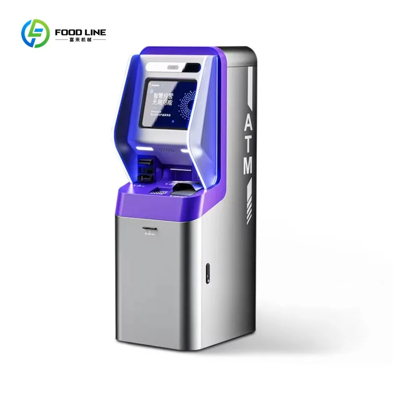 

Atm Cash Dispenser Bank Money Atm Multi-Functional Atm Machine Self Service Deposit and Withdraw Terminal