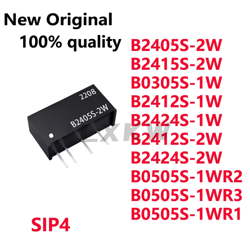 2/PCS NEW  B2405S-2W B2415S-2W B0305S-1W B2412S-1W B2424S-1W B2412S-2W B2424S-2W B0505S-1WR2 B0505S-1WR3 B0505S-1WR1 In stock