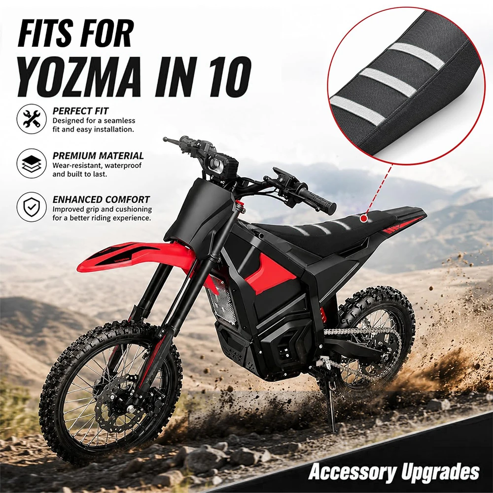Motorcycle Accessories Seat Cover Protector Breathable Waterproof Against Wear For Yozma IN10 Dirt Pit Bike PVC Motocross