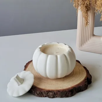Halloween Pumpkin Candle Mold 1