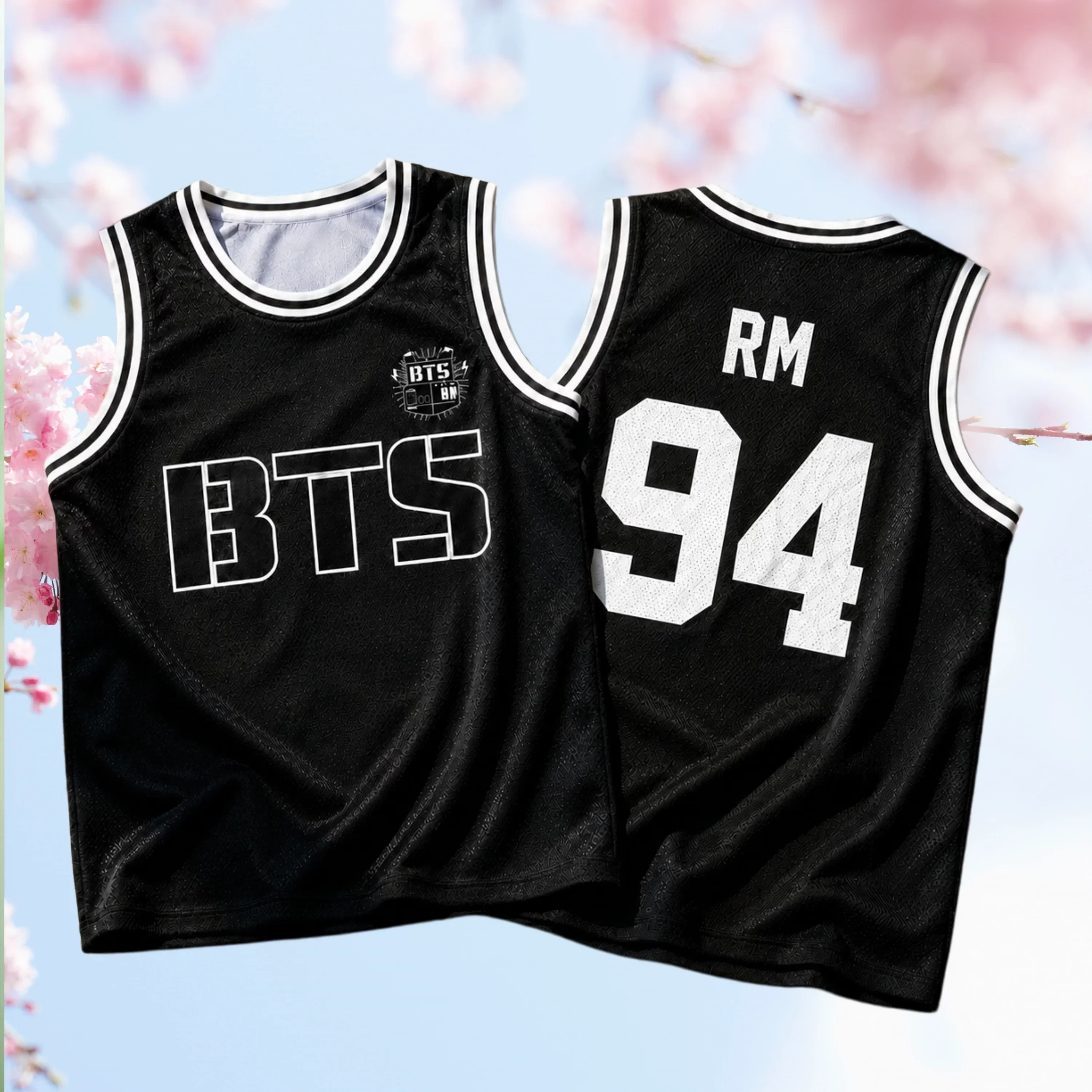 2027 New Arirang Kpop 3D Print Basketball Jersey T-shirt Men Women Summer Sports Vest Breathable  Clothing Fan Gifts view 4