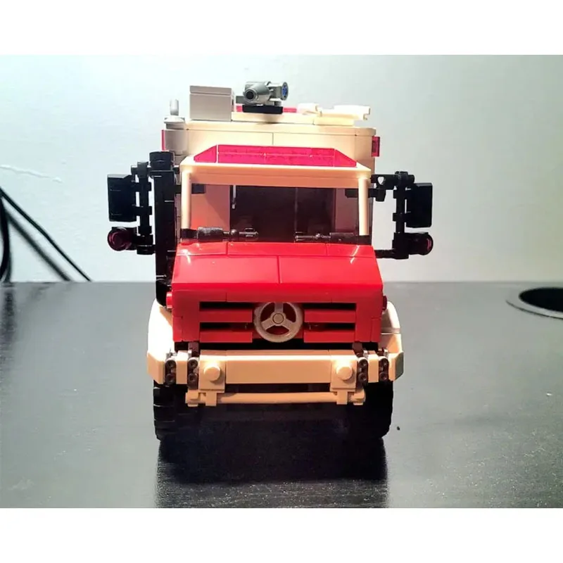 

Конструктор MOC-252949 «Городская пожарная машина» (634 детали) – креативный подарок для мальчиков на День рождения и Рождество