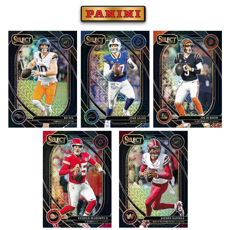 

Panini Diy Homemade Base Club Level Black Prizms Rugby Star Joshallen Joe Burrow Bo Nix Patrick Mahomes Trading Cards Gift