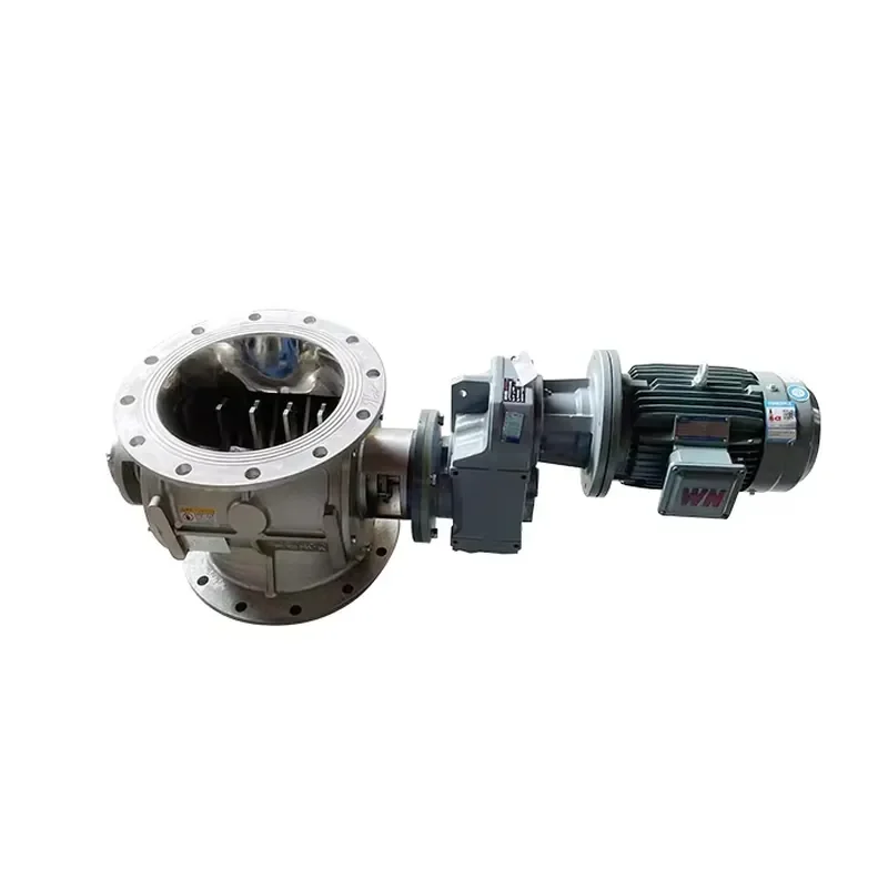 Premium Quality Electric Rotary Discharge Valve Loading/Unloading Device High Wear-Resistant General Application DN300 Port
