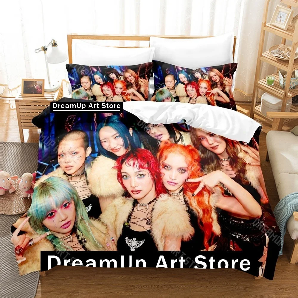 3D Printed Band XG Girls Bedding Set for Boys Girls Duvet Cover And Pillowcase Twin Queen King Full Single Double Sizes