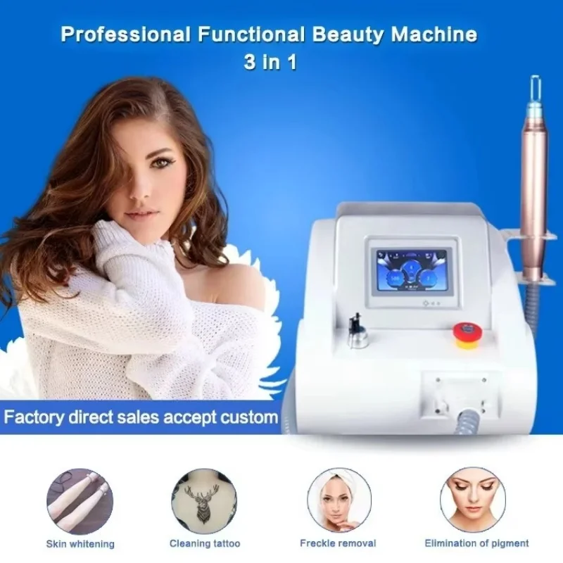 BEST multi-functional tattoo remover and Q switch Nd YA Gpigmentation tattoo removal machine