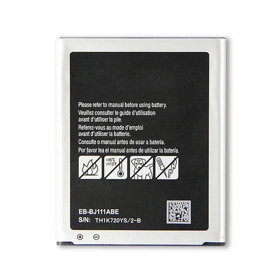 サムスンギャラクシーの交換用バッテリー,EB-BJ111ABE,j1 ace,j110,SM-J110F,j110h,j110f,j110fm,4gバージョン,1800mah