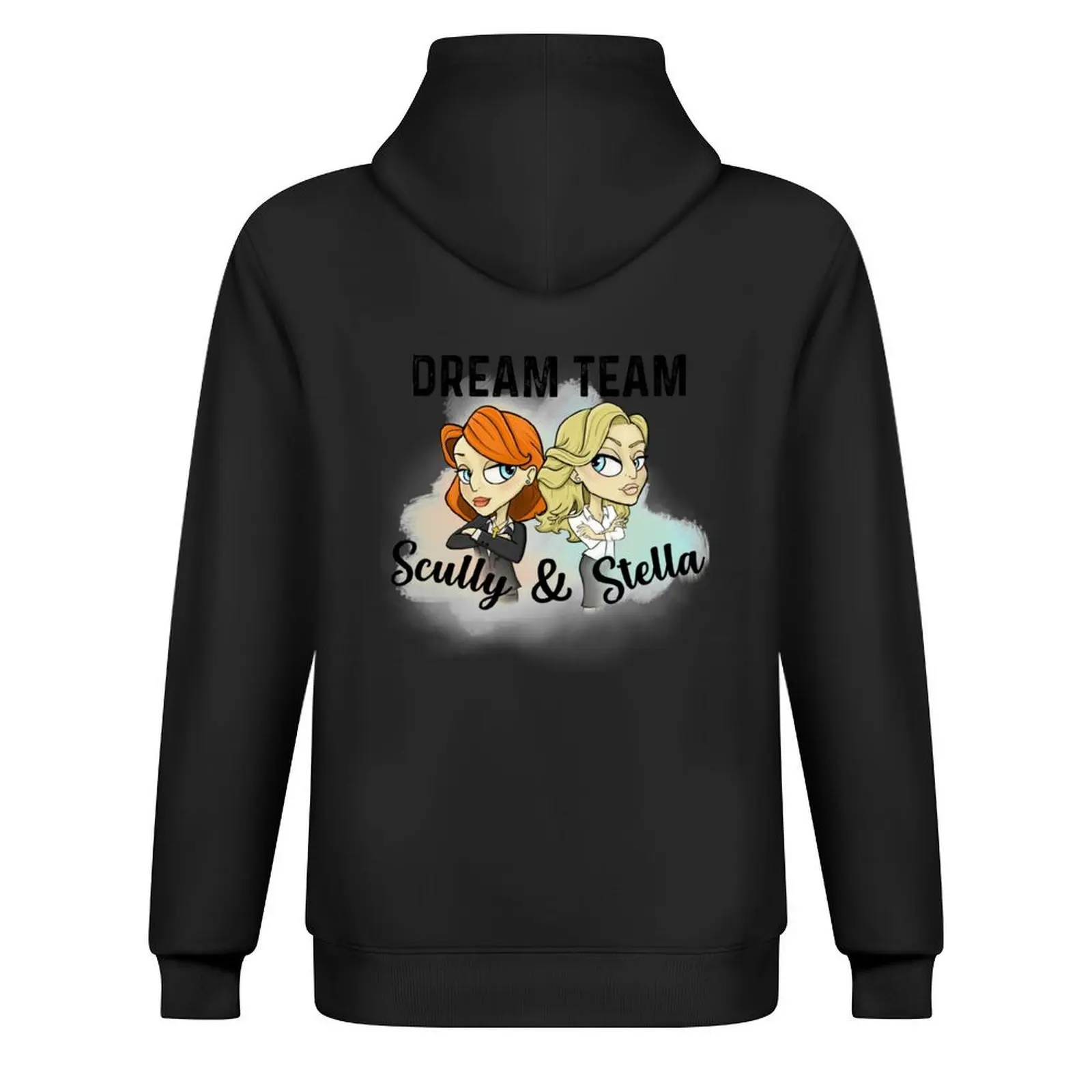 سكالي وستيلا فريق الأحلام: جيليان أندرسون هوديي الخريف ملابس رجالية الرجال قميص العرق مجموعة مقنعين قميص هوديي رجل #3