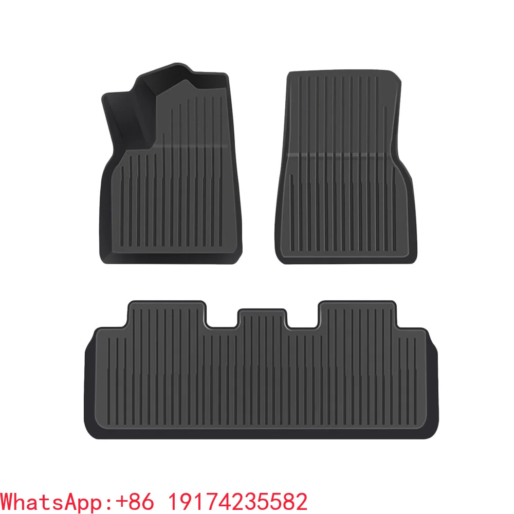 

6pcs Car Floor Mats For Tesla Model Y 2019-2024 Luggage Mat Trunk LHD RHD Floor Liners Waterproof Anti-slip Trunk Mat