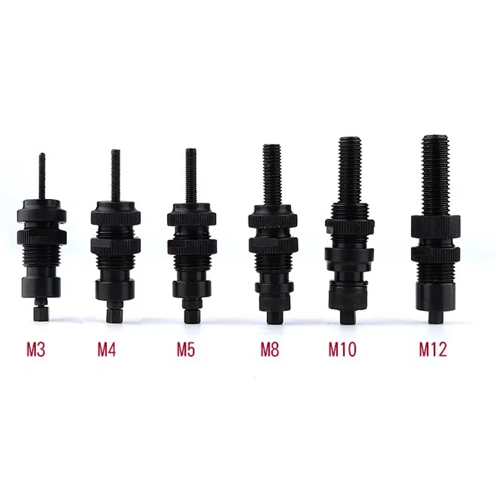 AhuHadware Pistola pneumatica per dadi per rivetti Set di pistole per rivetti pneumatici per rivetti idraulici automatici industriali M3-M12