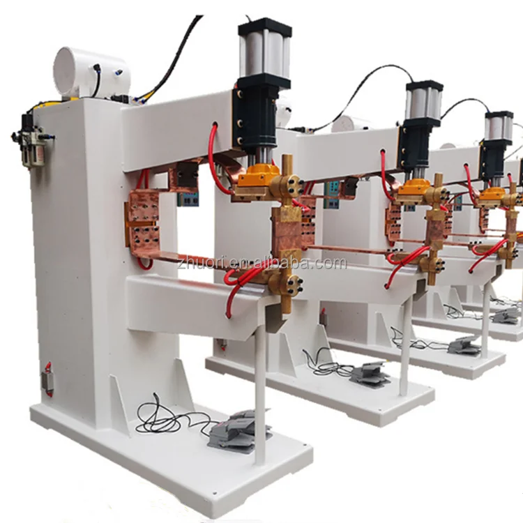 Automatic Pneumatic Resistance Multi Point Cage Net DN Spot Row Welding Machine AC Projection Welding Machine